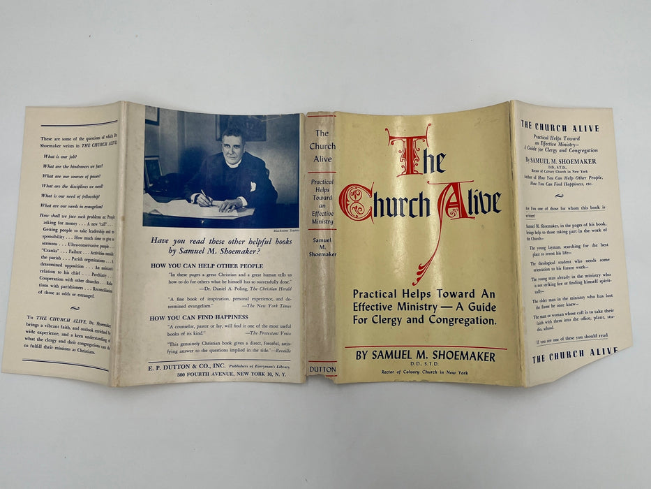 Signed - The Church Alive by Samuel M. Shoemaker Recovery Collectibles