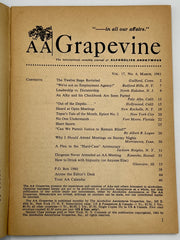 AA Grapevine from March 1961 - The Twelve Steps Revisited Mark McConnell