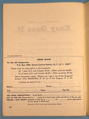 AA Grapevine issue from July 1965 - 30th Anniversary International Convention Recovery Collectibles