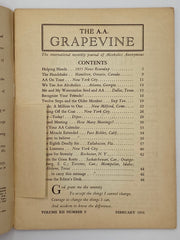 AA Grapevine February 1956 Alabama
