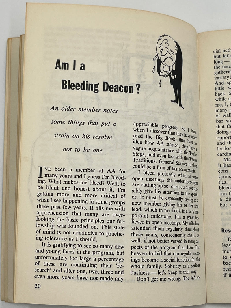 AA Grapevine from October 1964 - Severe Depression Mark McConnell