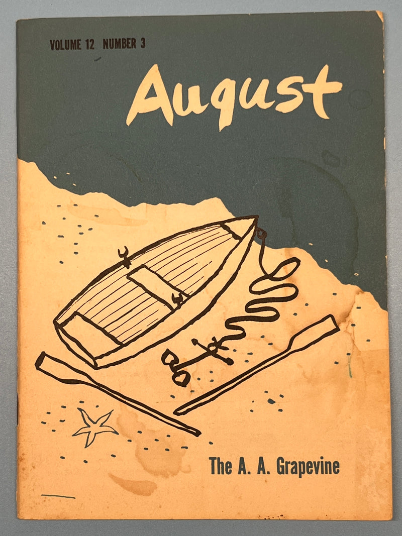 AA Grapevine from August 1955 - Convention Highlights Mark McConnell