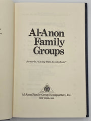 Al-Anon Family Groups - formerly “Living with an Alcoholic” - 13th Printing 1985 Recovery Collectibles