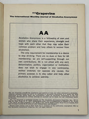 AA Grapevine from November 1966 - Do AAs Need Psychiatry Mark McConnell