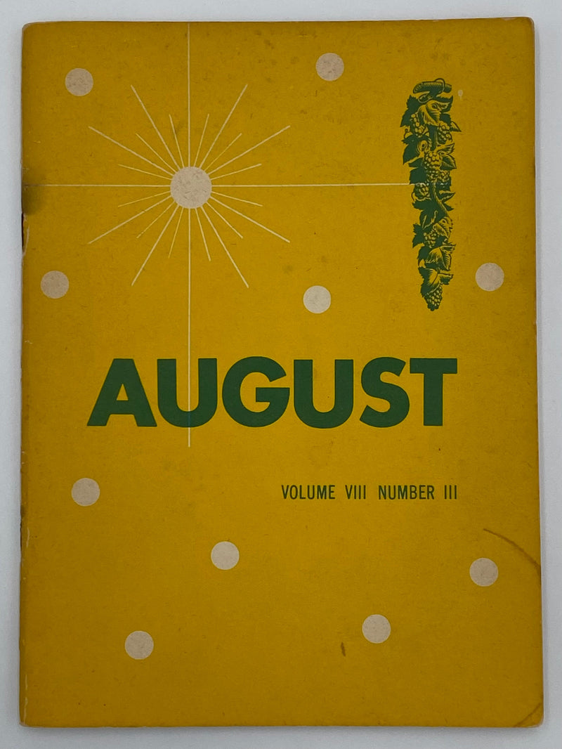 AA Grapevine August 1951 - Old-Timer Recovery Collectibles