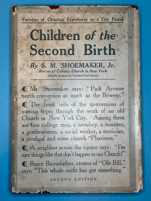 Children of the Second Birth by Samuel M. Shoemaker - 1927 David Shaw
