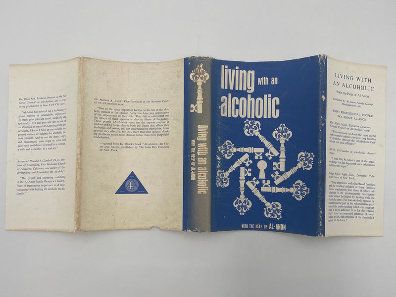Living with an Alcoholic - Revised Expanded Edition First Printing 1966 - ODJ Recovery Collectibles