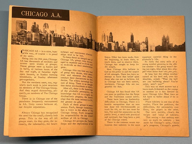 AA Grapevine - September 1951 - Chicago Early History Mark McConnell
