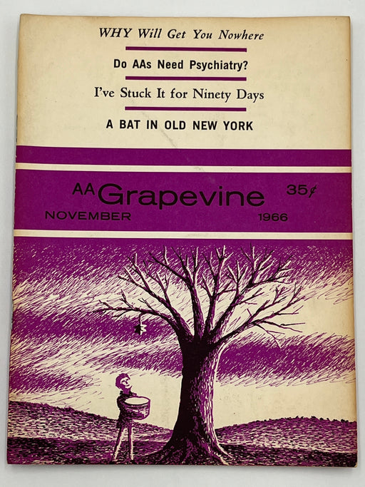 AA Grapevine from November 1966 - Do AAs Need Psychiatry Mark McConnell