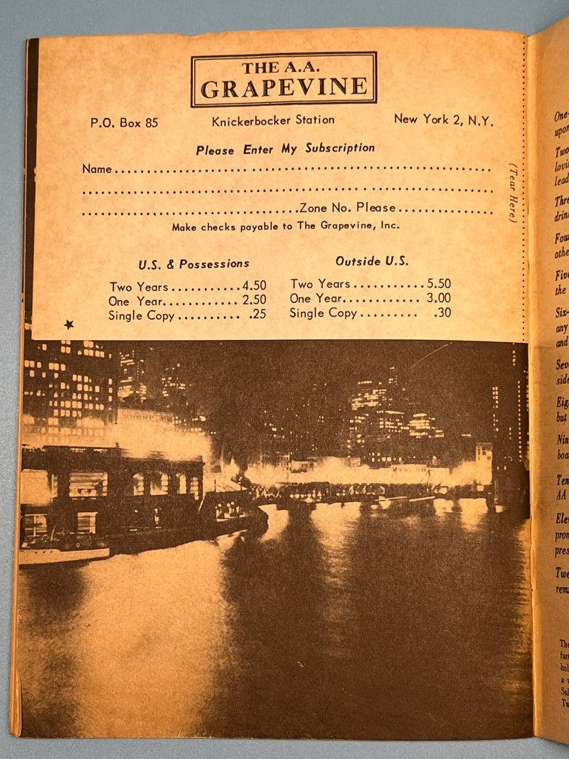 AA Grapevine - September 1951 - Chicago Early History Mark McConnell