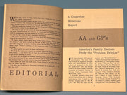 AA Grapevine - May 1952 - Tradition Two by Bill Mark McConnell