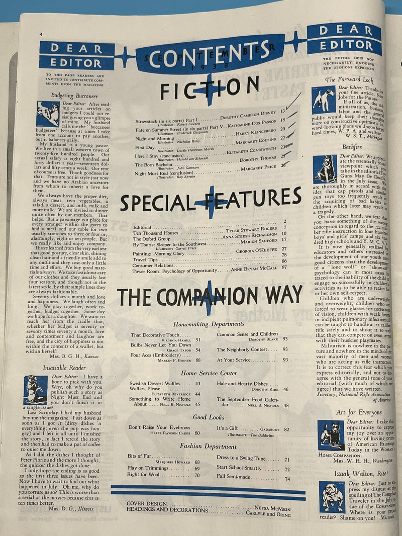 Woman’s Home Companion from September 1938 - The Oxford Group Recovery Collectibles