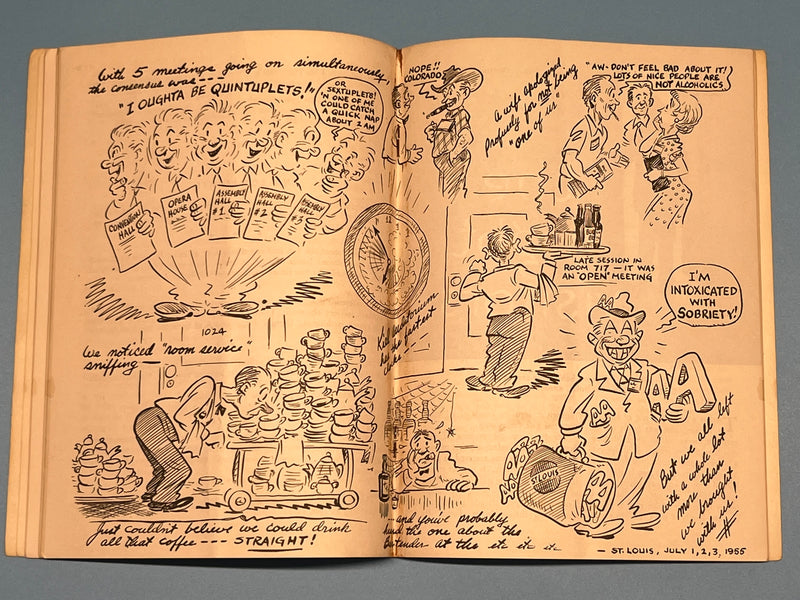 AA Grapevine from August 1955 - Convention Highlights Mark McConnell