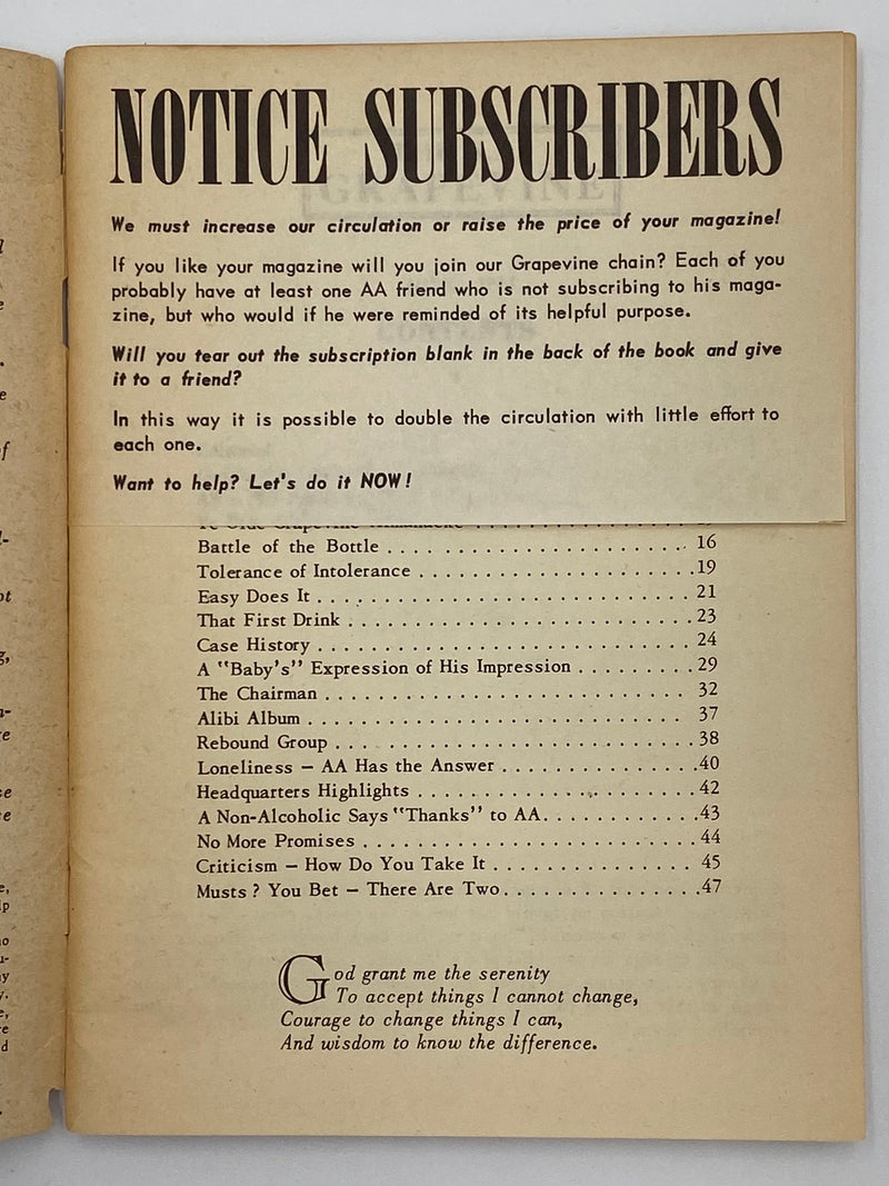 AA Grapevine July 1951 - Easy Does It Alabama