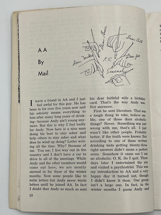 AA Grapevine from August 1958 - Let’s Make Practical and Spiritual Sense by Bill Mark McConnell