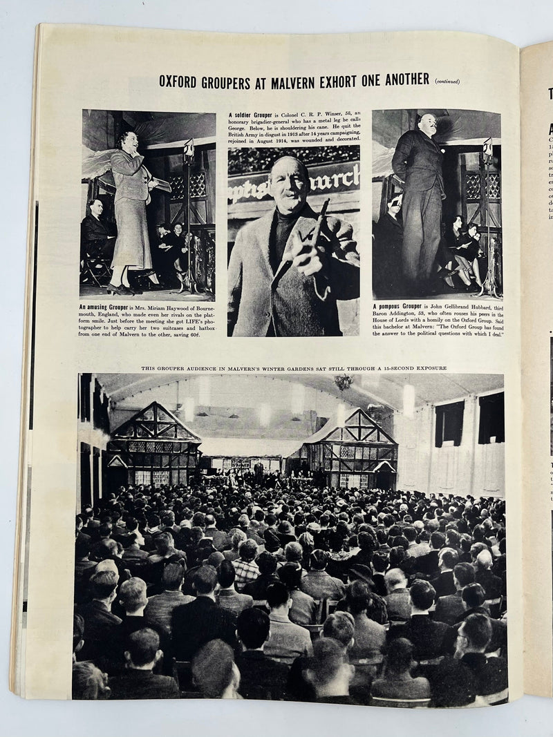 Life Magazine - February 15, 1937 - Oxford Group Recovery Collectibles