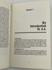 For Drunks Only by Richmond Walker from 1987 - Hazelden Printing Recovery Collectibles