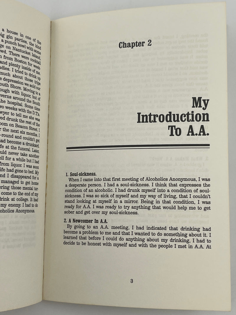 For Drunks Only by Richmond Walker from 1987 - Hazelden Printing Recovery Collectibles