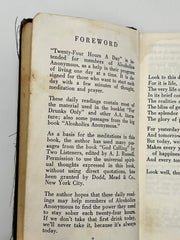 Twenty-Four Hours a Day - 2nd Hazelden Printing Recovery Collectibles