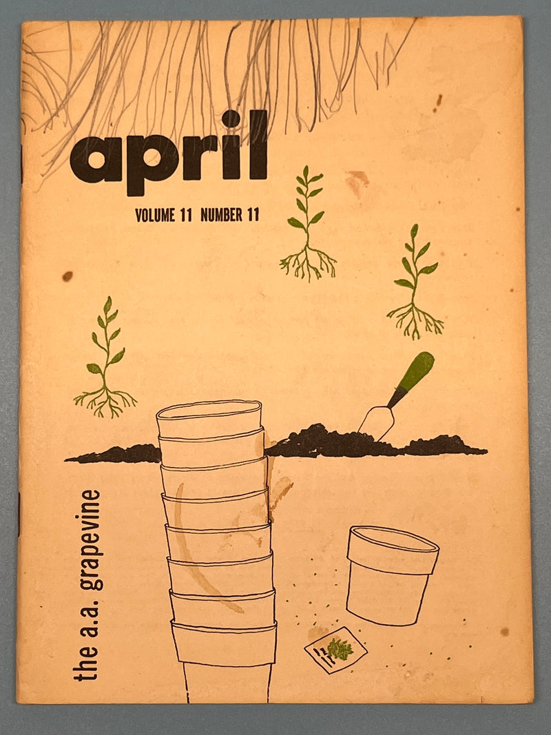 AA Grapevine from April 1955 Mark McConnell