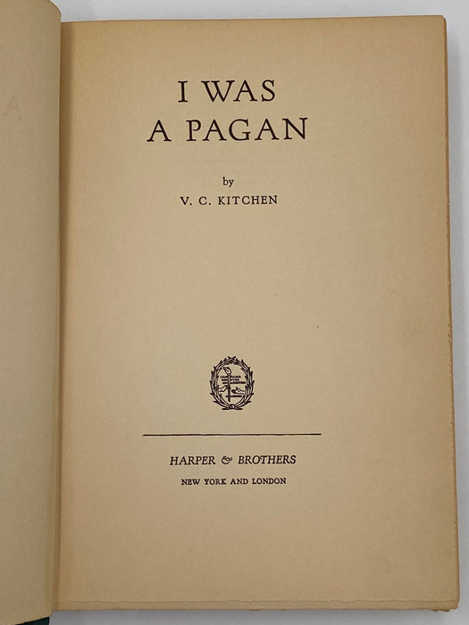 I Was a Pagan by V.C. Kitchen - Ninth Edition - ODJ Rex Jarret
