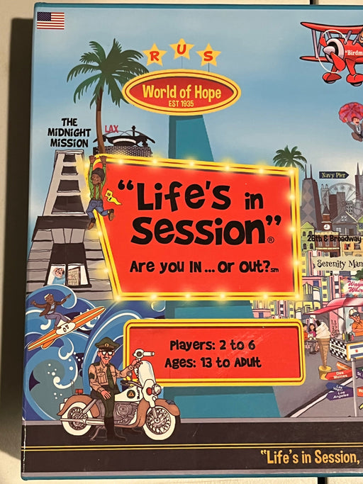 Life’s in Session - 12 Step Board Game Recovery Collectibles