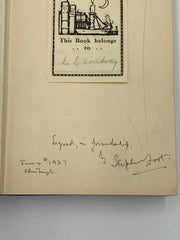 Life Began Yesterday by Stephen Foot - Signed - 1935 Recovery Collectibles