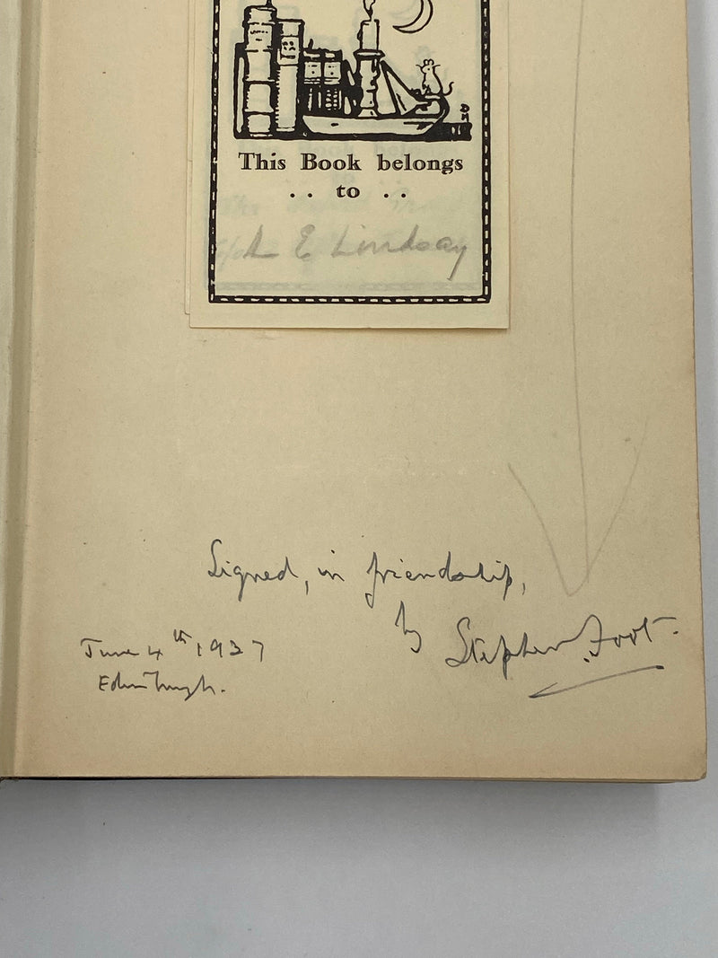 Life Began Yesterday by Stephen Foot - Signed - 1935 Recovery Collectibles