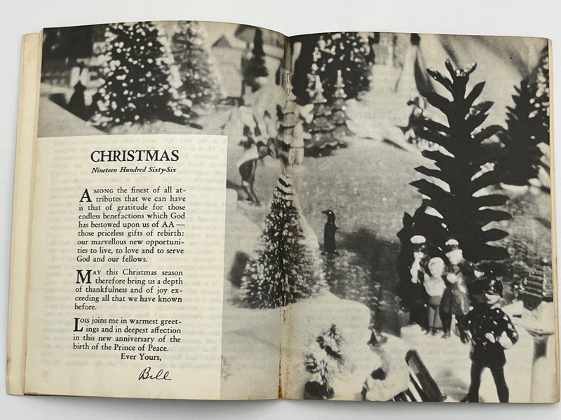 AA Grapevine from December 1966 - A Christmas Message From Bill Mark McConnell