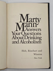 Marty Mann Answers Your Questions About Drinking and Alcoholism David Shaw