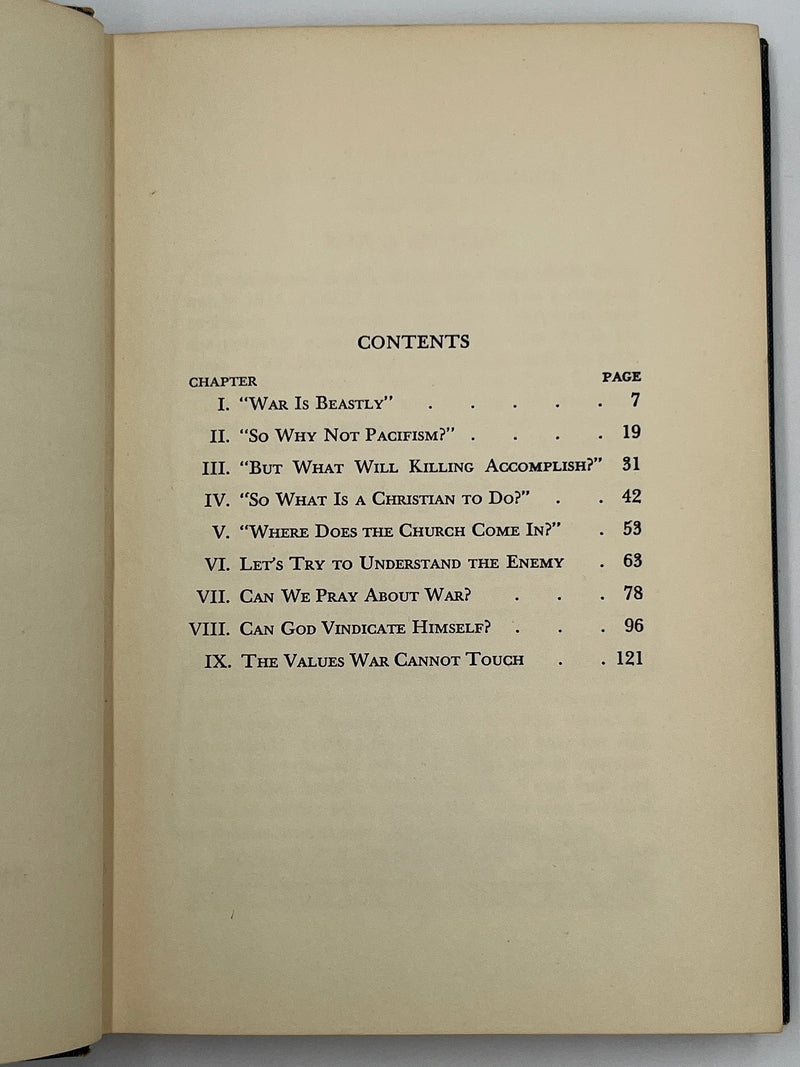 Thinking Aloud in War-Time by Leslie D. Weatherhead Recovery Collectibles