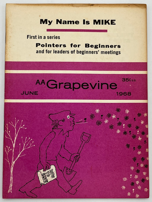 AA Grapevine from June 1968 - Pointers for Beginners Mark McConnell