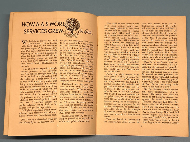AA Grapevine from June 1955 - International Convention Program Mark McConnell