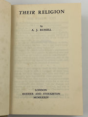 Their Religion by A.J. Russell - First Printing Recovery Collectibles