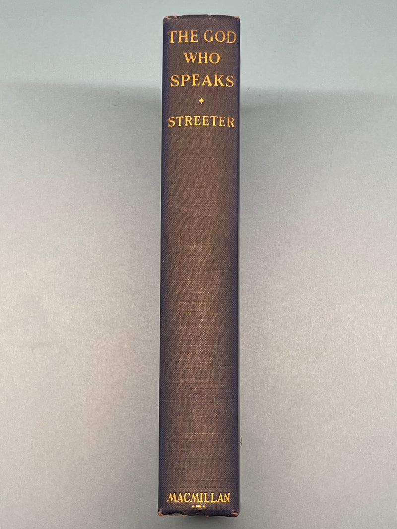 The God Who Speaks by Burnett Hillman Streeter - 1937 Recovery Collectibles