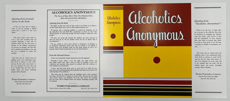 First Edition 1st Printing Reproduction Dust Jacket Recovery Collectibles