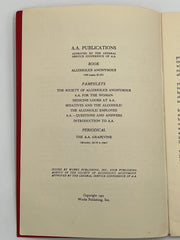 Sedatives and the Alcoholic - 1952 Edition Mark McConnell