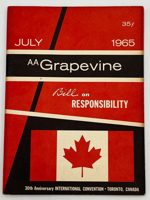 AA Grapevine from July 1965 - 30th Anniversary International Convention Mark McConnell