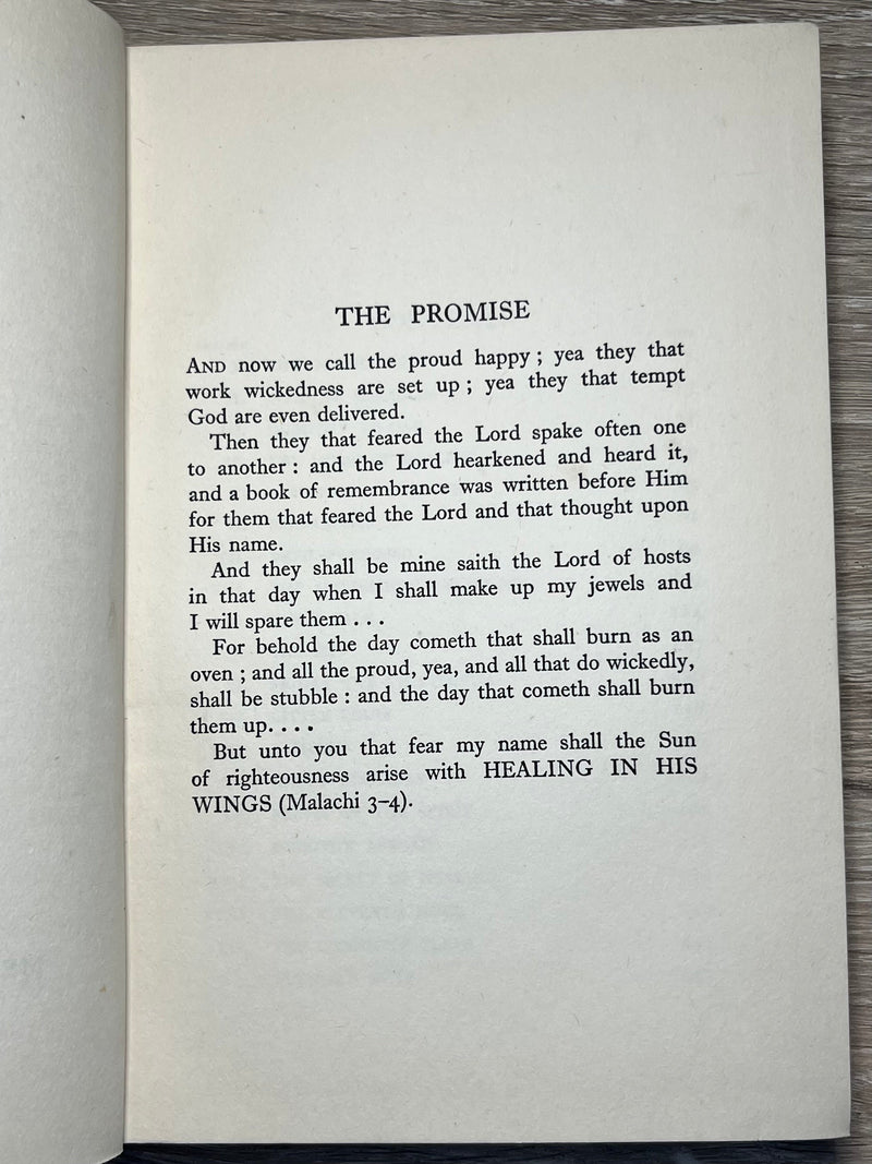 Healing In His Wings by A.J. Russell from 1937 David Shaw