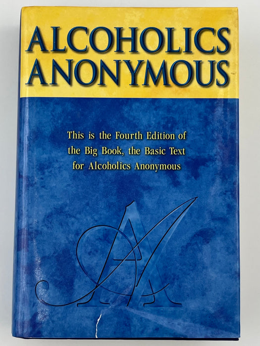 Alcoholics Anonymous Fourth Edition First Printing 2001 - ODJ Recovery Collectibles