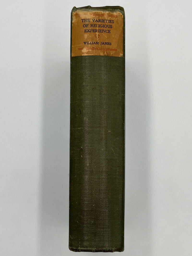 Varieties of Religious Experience by William James - 10th Printing 1904 Recovery Collectibles