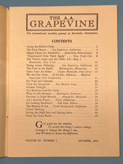 AA Grapevine from October 1954 Mark McConnell