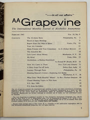 AA Grapevine from February 1963 - The Al-Anon Story Mark McConnell