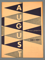 AA Grapevine - August 1953 - Family Circle by Lois W Mark McConnell