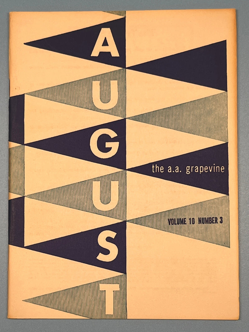 AA Grapevine - August 1953 - Family Circle by Lois W Mark McConnell