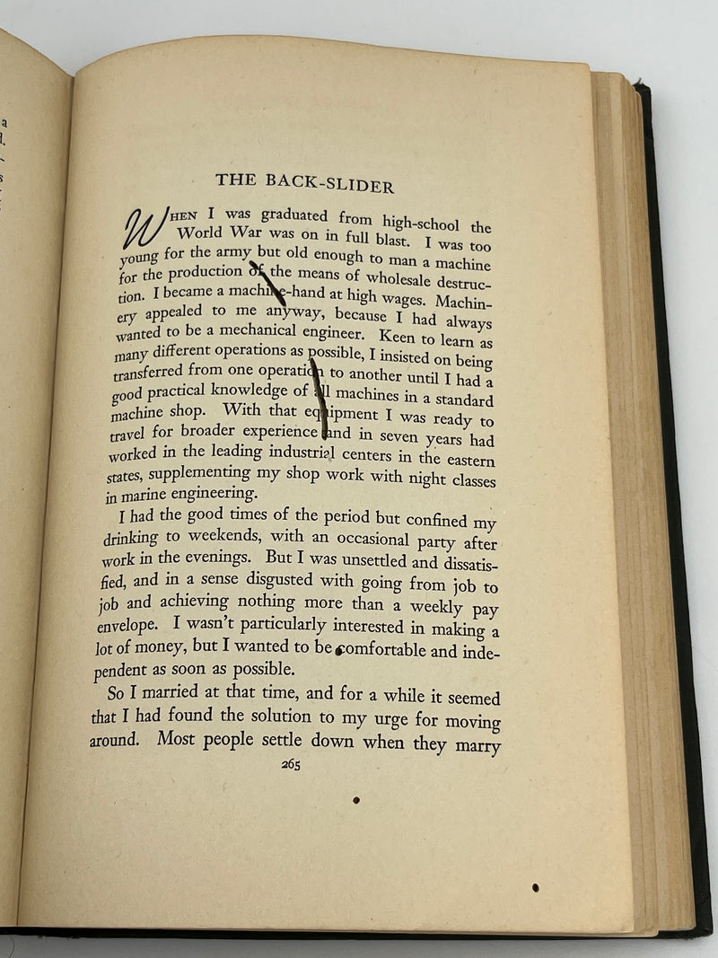 Alcoholics Anonymous First Edition 4th Printing from 1943 - Green - RDJ Recovery Collectibles