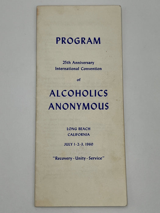 1960 AA International Convention Collection - Long Beach, CA Recovery Collectibles