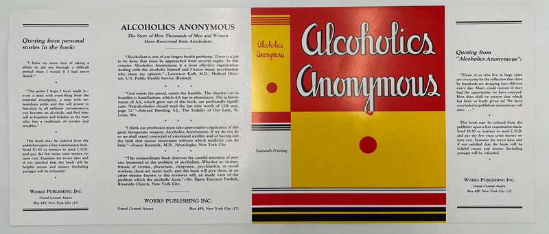 First Edition 16th Printing Reproduction Dust Jacket Recovery Collectibles