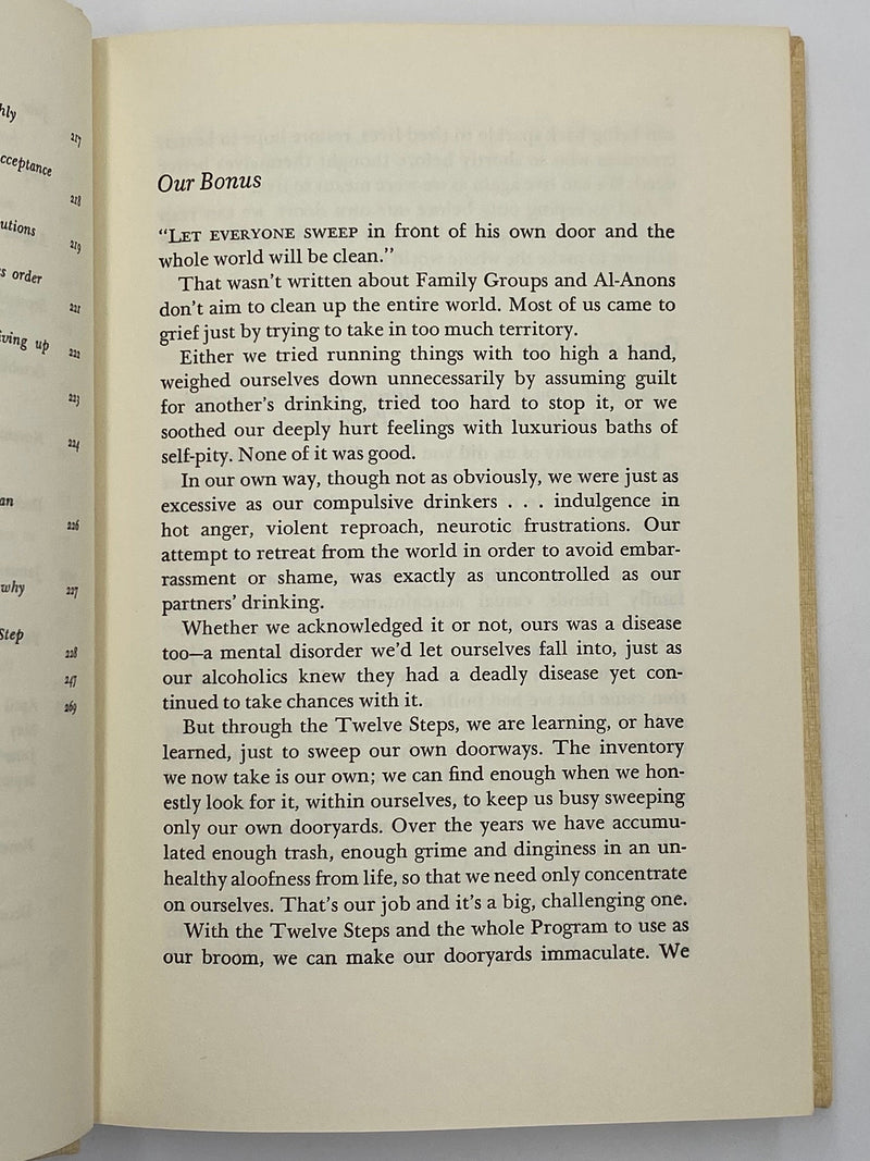 Al-Anon’s Favorite Forum Editorials - 3rd Printing 1978 - ODJ Recovery Collectibles
