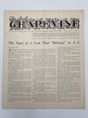 The A.A. GRAPEVINE March 1948 Recovery Collectibles